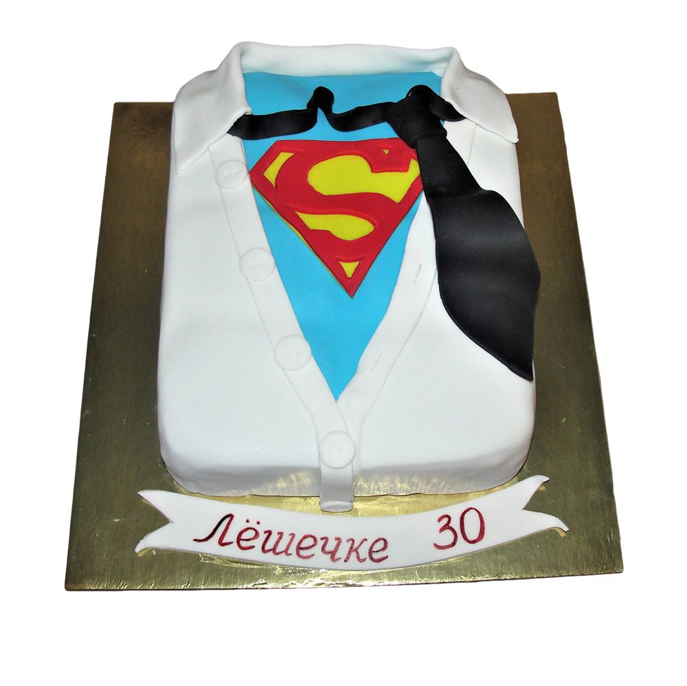 №45 Торт супермен