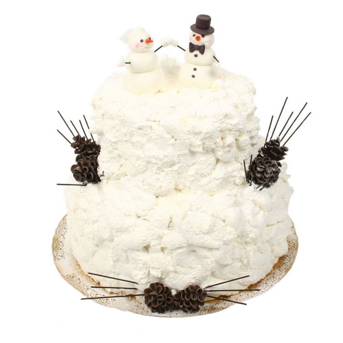 №758 Торт снежный